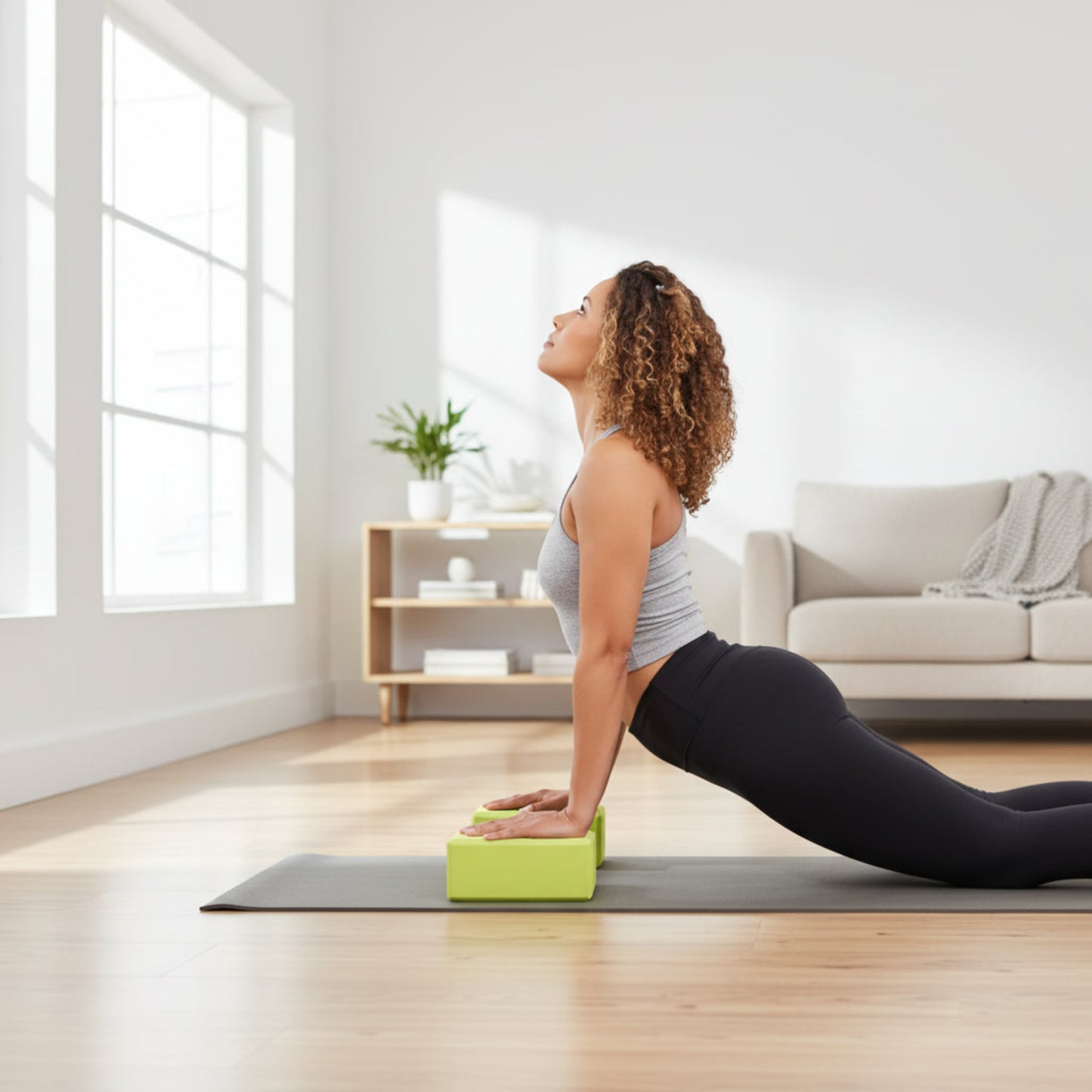 Blocs de Yoga EVA x2 - Briques Fitness Antidérapantes