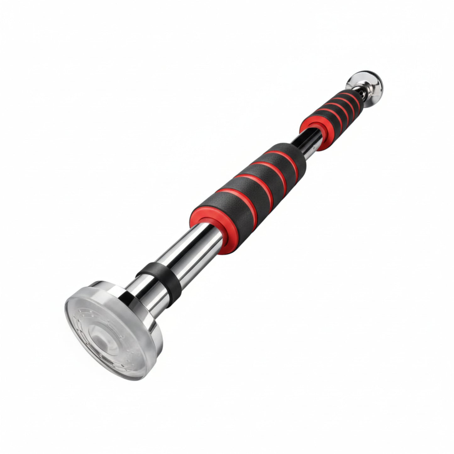 Poignées antidérapantes en mousse noire pour confort optimal pendant l'entraînement
