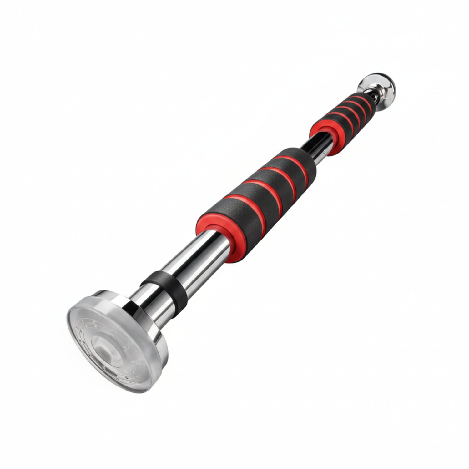 Poignées antidérapantes en mousse noire pour confort optimal pendant l'entraînement
