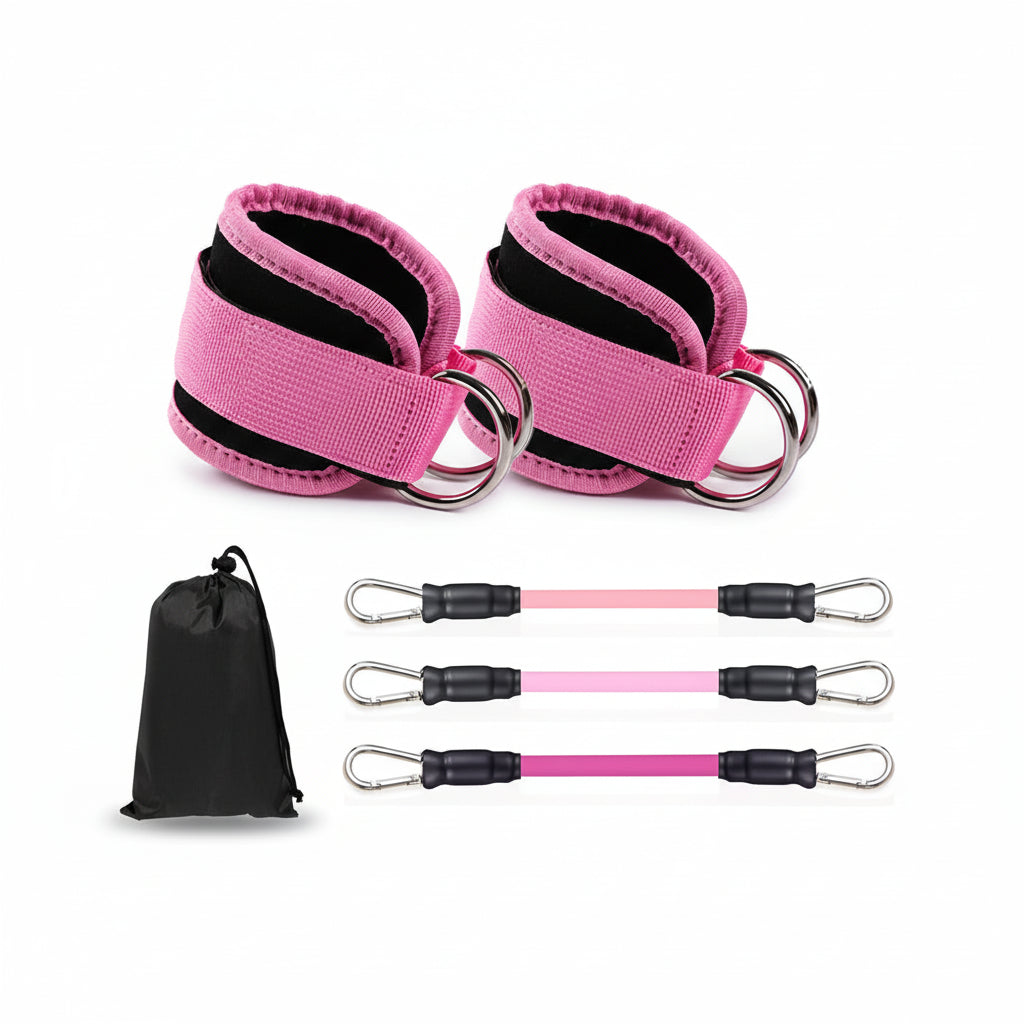 Sangles de Cheville avec Bandes de Résistance - Vue principale du kit