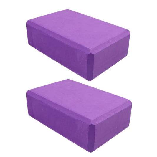 Blocs de Yoga EVA x2 - Briques Fitness Antidérapantes
