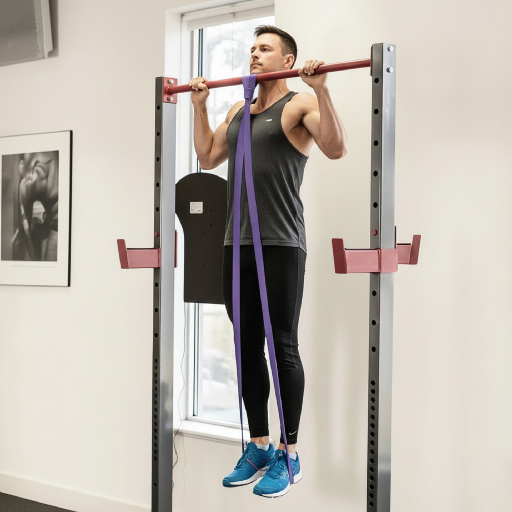 Bandes élastiques de différentes résistances - progression du débutant à l'avancé
