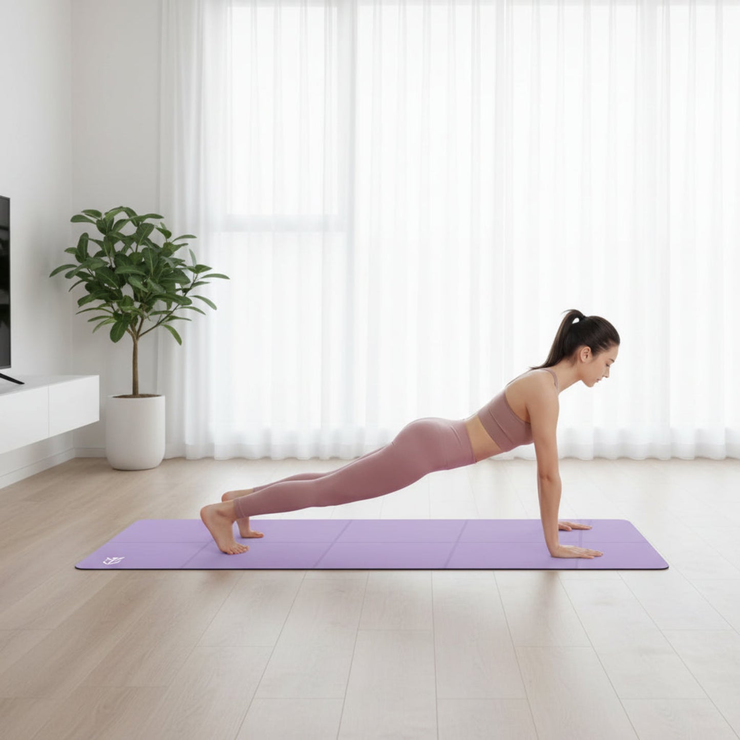 Tapis de Yoga Pliable EVA – Léger & Antidérapant | 3mm, 4mm ou 6mm
