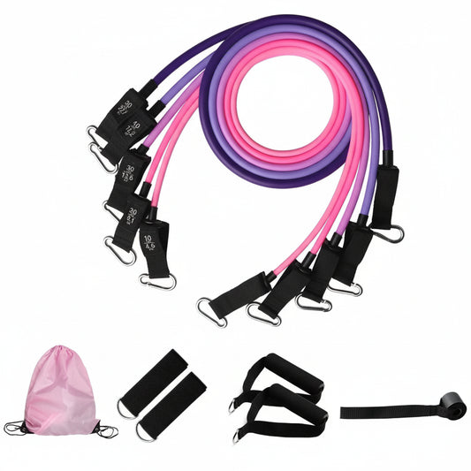 Exercices de musculation avec bandes de résistance - entraînement corps complet
