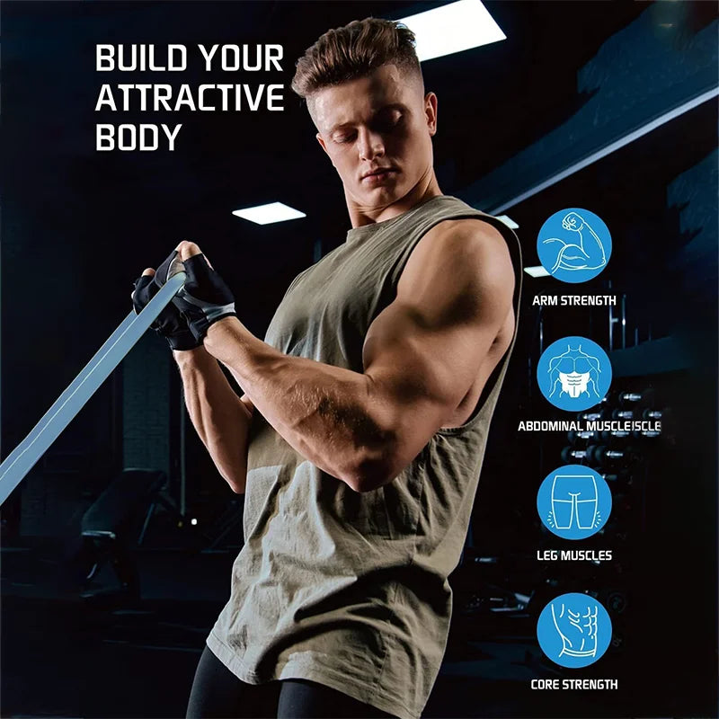 Bande élastique multi-usage pour entraînement force et flexibilité
