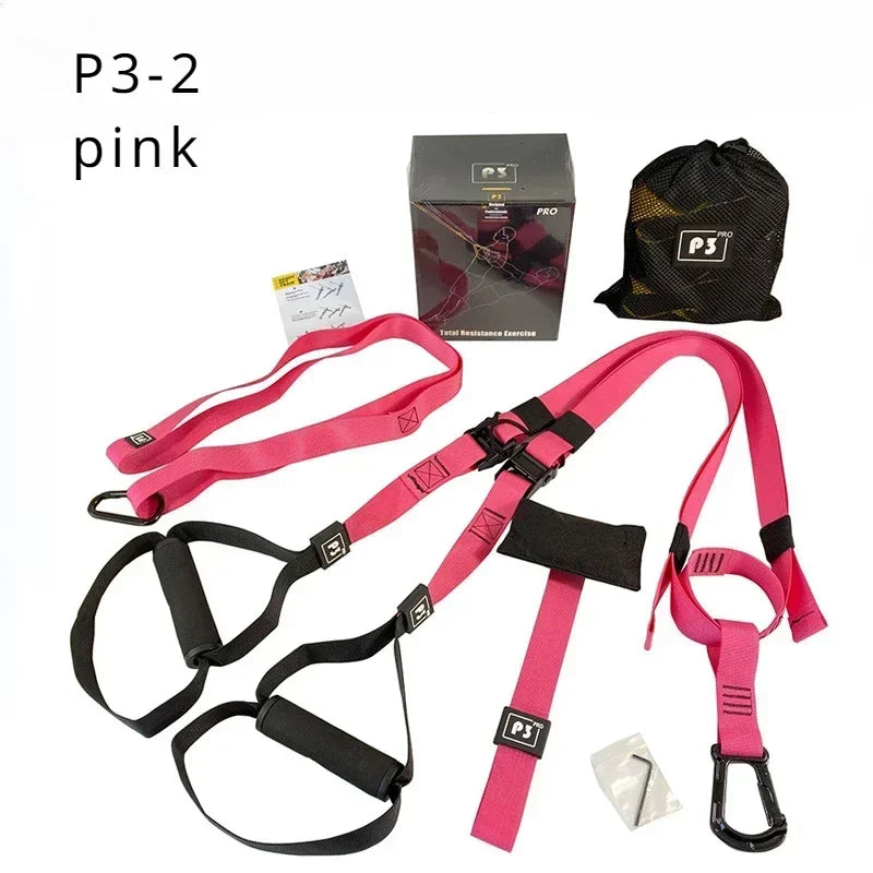 Sangles de Suspension TRX – Entraînement Complet Maison, Charge 300 kg | 3 Kits