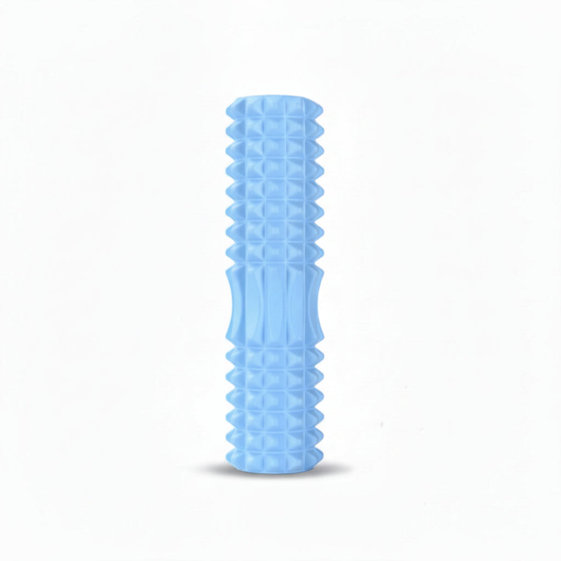 Foam roller EVA haute densité disponible en noir, rose, vert et bleu - VivaSport