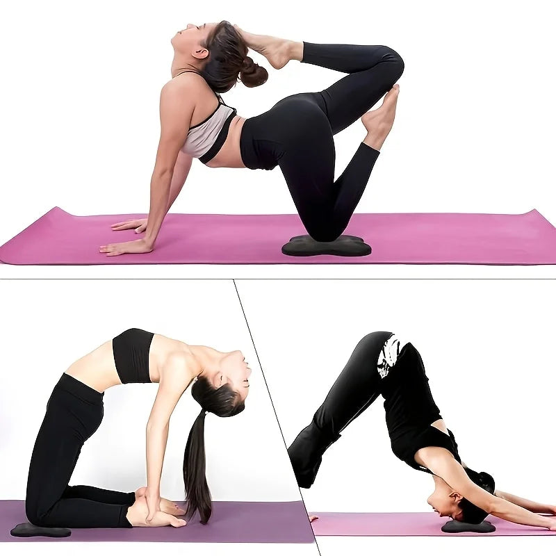 Lot de 2 coussinets yoga disponibles en plusieurs couleurs
