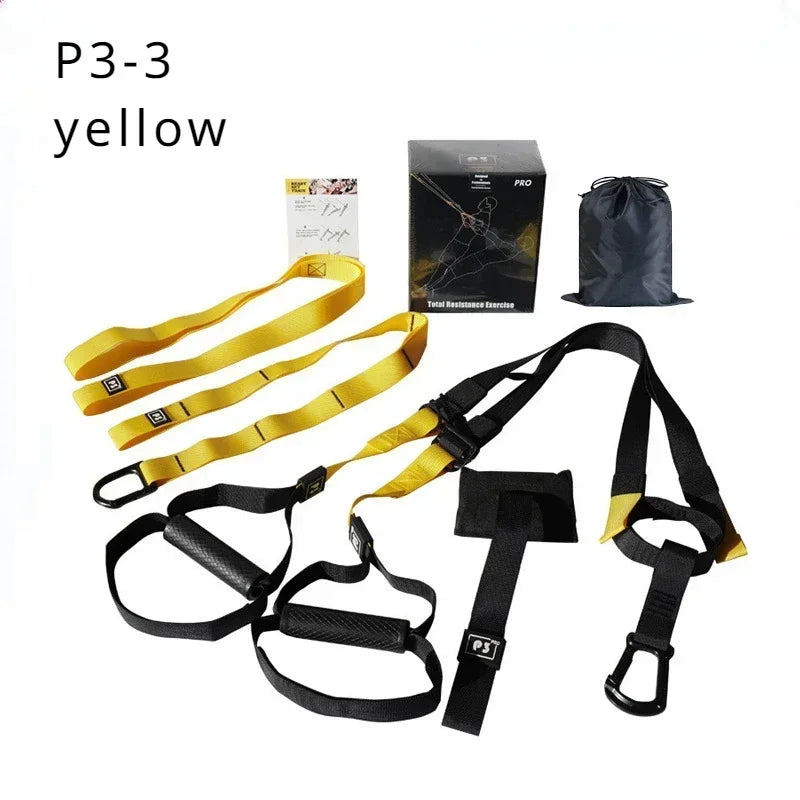 Sangles de Suspension TRX – Entraînement Complet Maison, Charge 300 kg | 3 Kits