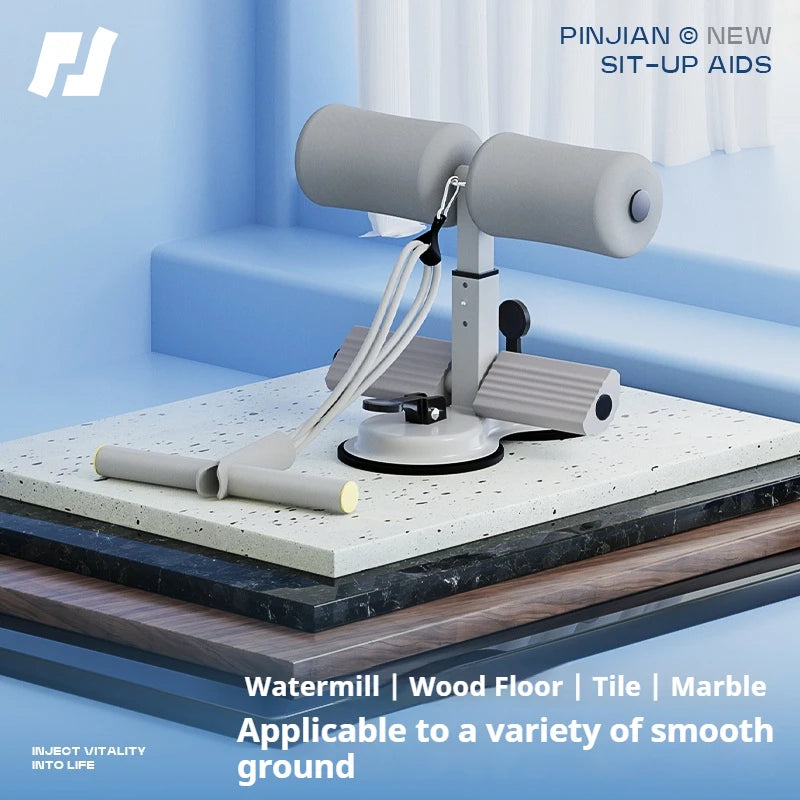 Utilisation de l'assistant abdominaux avec support ergonomique pour le dos
