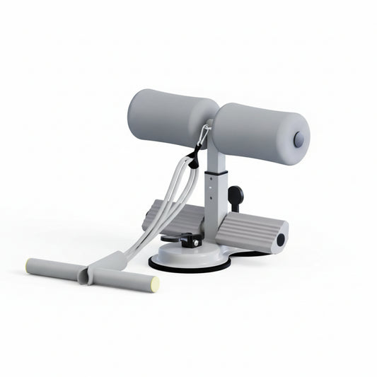 Utilisation de l'assistant abdominaux avec support ergonomique pour le dos
