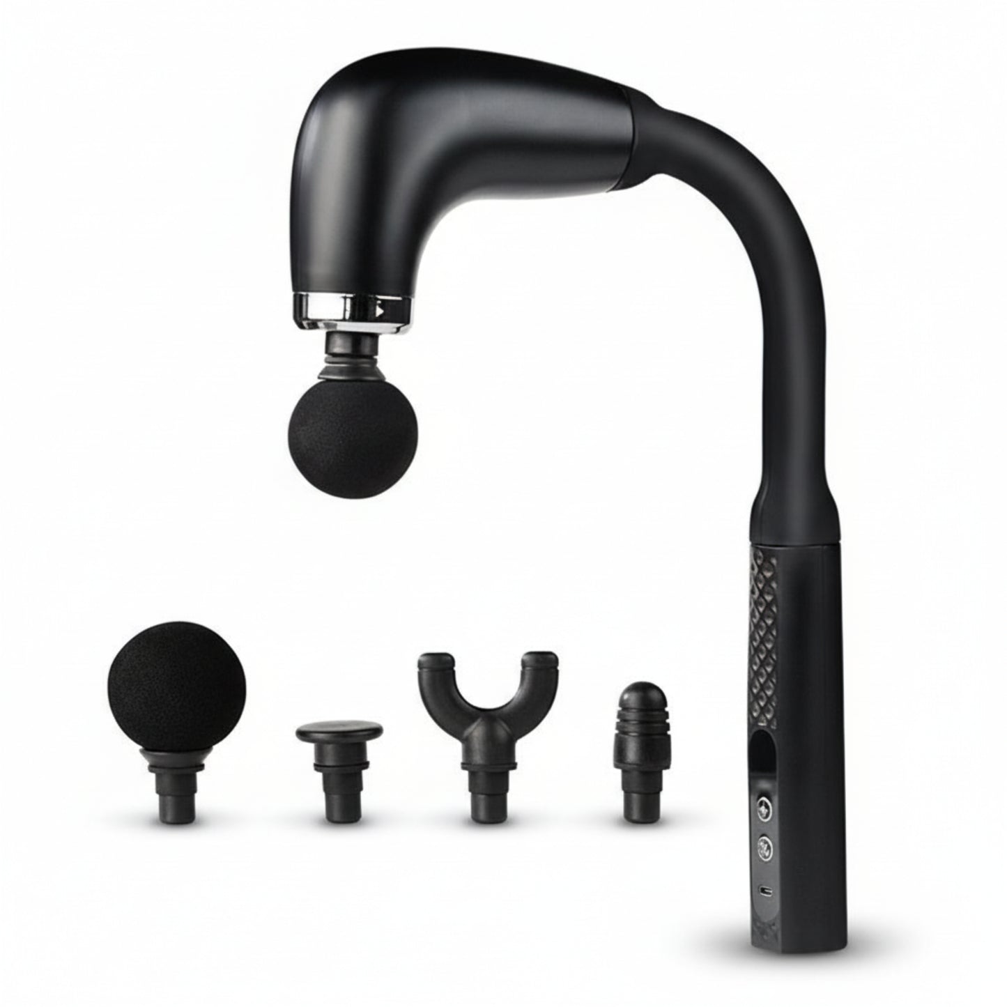 Détails techniques et fonctionnalités du pistolet de massage Smart