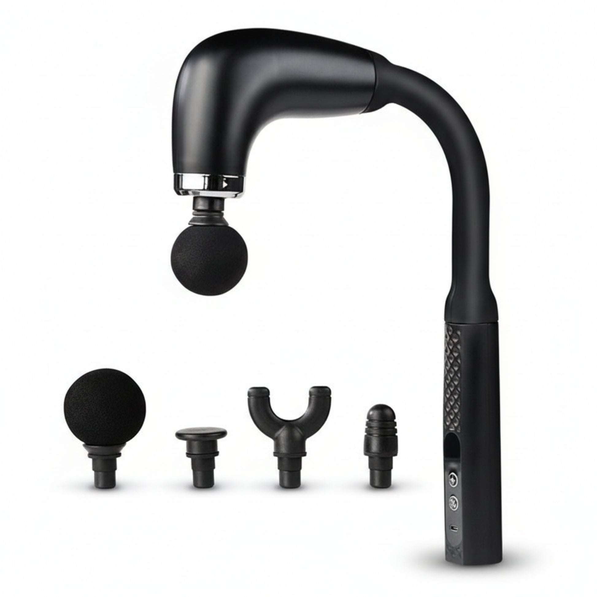 Détails techniques et fonctionnalités du pistolet de massage Smart