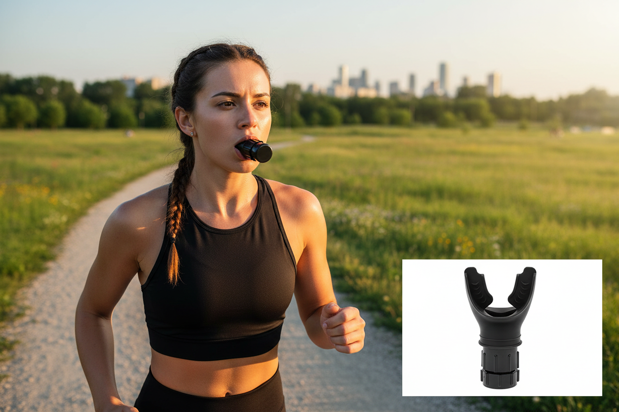 Entraîneur respiratoire fitness VivaSport pour améliorer endurance et capacité pulmonaire